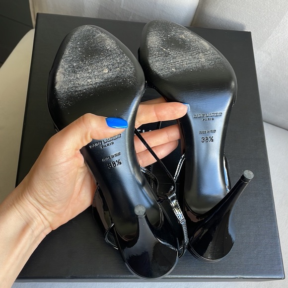 Saint Laurent heeled sandals - Picture 4 of 9